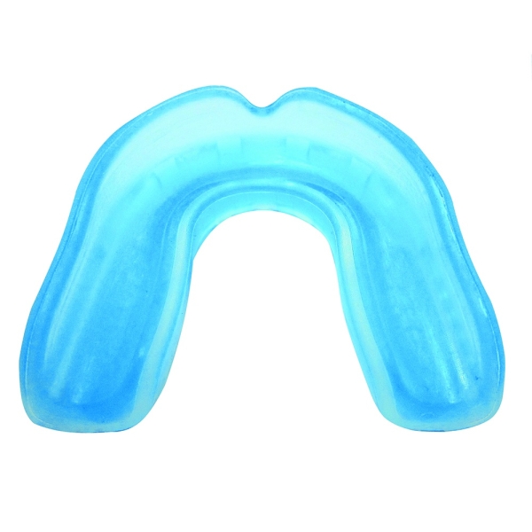 Protector bucal simple AZUL con GEL y almohadilla Blue